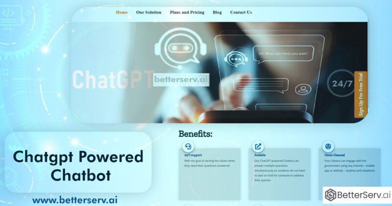 ChatGPT powered chatbot - BetterServ AI